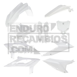 Kit completo de plásticos Acerbis para Beta RX 450 (2024-2027) Blanco