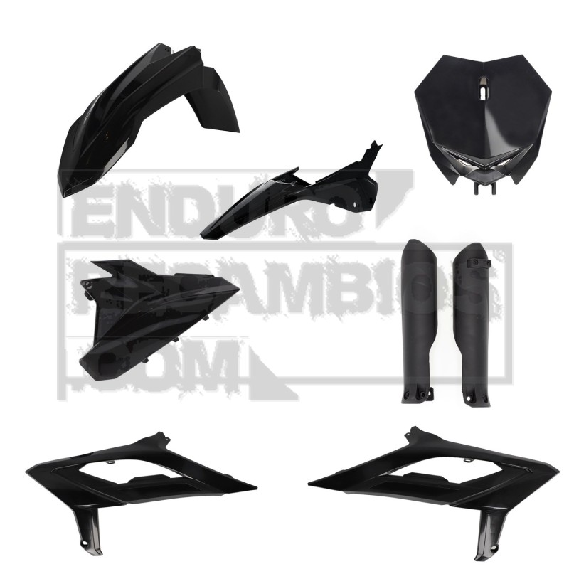 Kit completo de plásticos Acerbis para Beta RX (2023-2024) Negro
