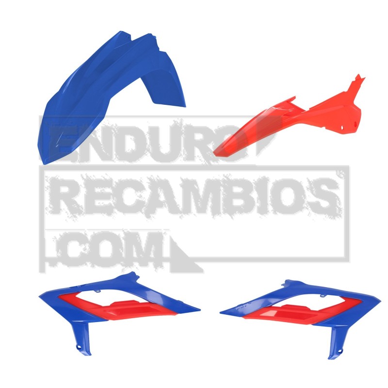 Kit de plásticos Acerbis para Beta RX (2023-2024) Colores originales