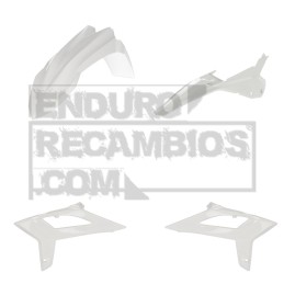 Kit de plásticos Acerbis para Beta RX (2023-2024) Blanco