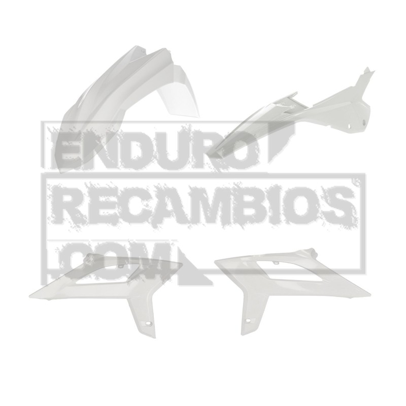Kit de plásticos Acerbis para Beta RX (2022) Blanco