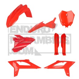 Kit completo de plásticos Acerbis para Beta RX (2022) Rojo