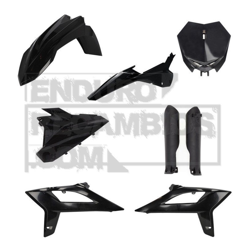 Kit completo de plásticos Acerbis para Beta RX (2022) Negro