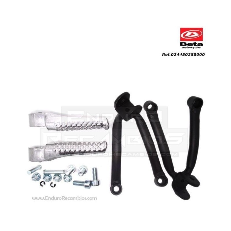 Nº 40 - KIT ESTRIBERAS PASAJERO RR 2T 50 END/MOTARD - 024450258200