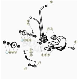 Nº 16 - ENGRANAJE DOBLE INTERMEDIO Z.13-24 - 3400520000