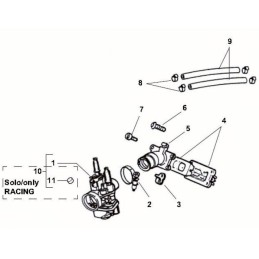 Nº 3 - GUIA CABLE EMBRAGUE (650.1410) - 3400220000