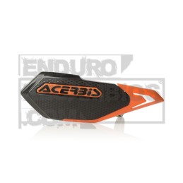 Paramanos Acerbis X-Elite (e-bike, MTB y minicross) Negro/Naranja