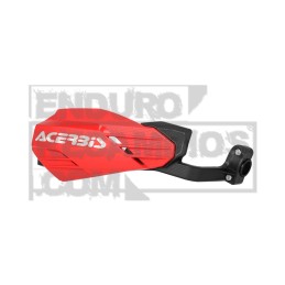 Paramanos Acerbis Moto-X Rojo/Blanco