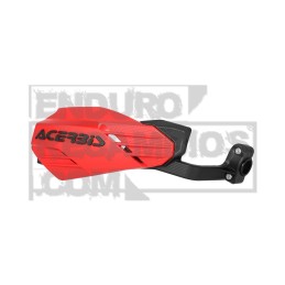 Paramanos Acerbis Moto-X Rojo/Negro