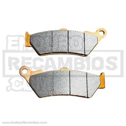 Pastillas equivalentes freno delantero AJP PR7 Brembo sinterizada