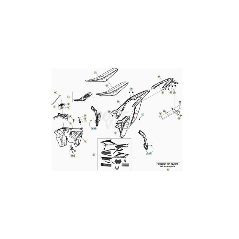Nº 1  - DEPOSITO GASOLINA BLANCO RR4T - 037.43.000.00.51