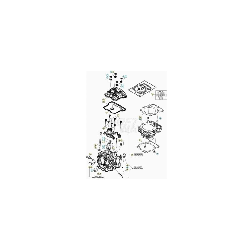 Nº 14  - TORNILLO 6 X 80 - 11.05445.000