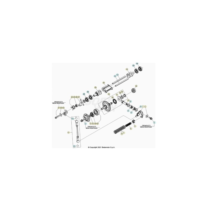 Nº 7 - MUELLE K 3,44 N-MM - 026.09.119.00.00