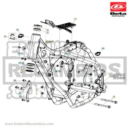 Nº 17 - SOPORTE MOTOR RR 2T 125 - 041320005000