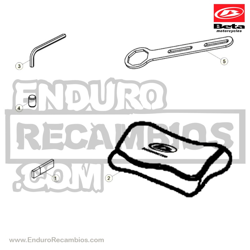 Nº 5 - UTILAJE TAPÓN HORQUILLA - 037440500000