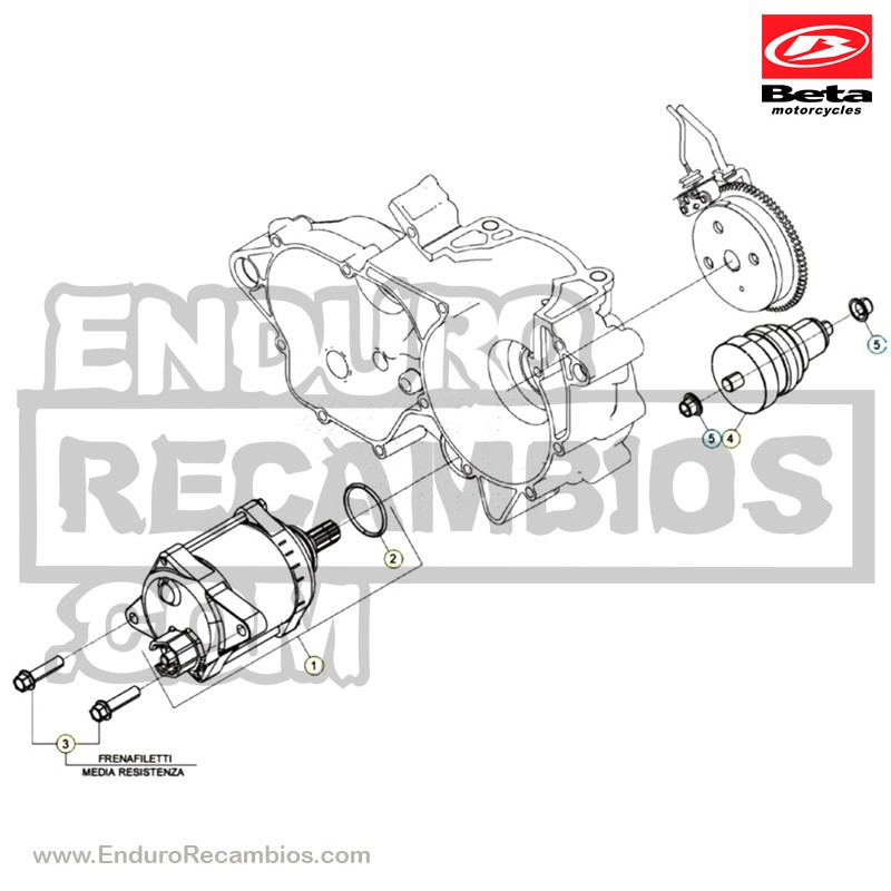 Nº 4 - BENDIX ARRANQUE - 026070100000 - 026070108200