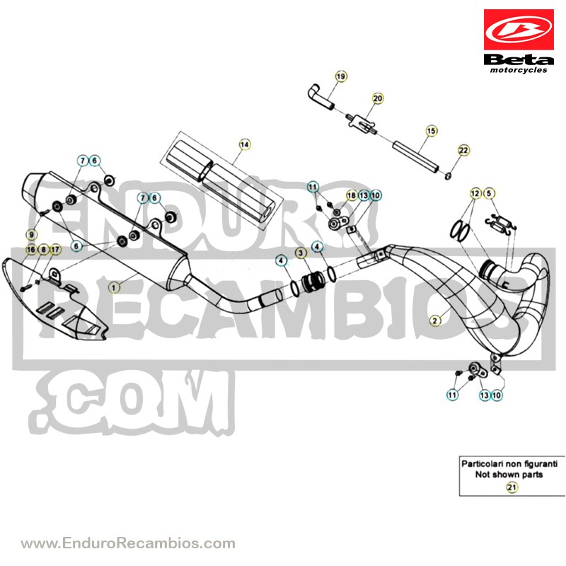 Nº 13 - SILENT-BLOCK ESCAPE KIT RR GARA FE - 2891943000 - 032370538200