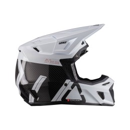 Casco Kit Leatt Moto 9.5 V26 Carbono Blanco - LB102600010