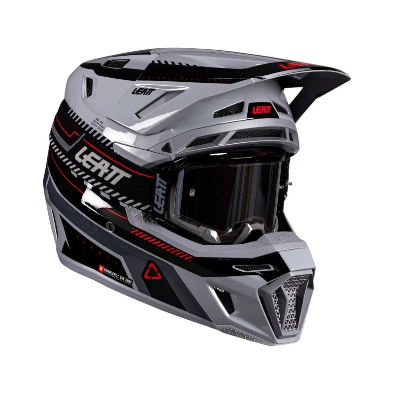 Casco Kit Leatt Moto 8.5 Gris V26 - LB102600015
