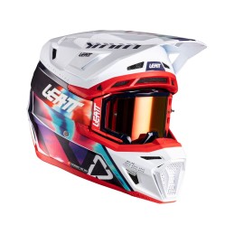 Casco Kit Leatt Moto 8.5 V26 XS 53-54cm / Royal/Rojo
