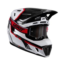 Casco Kit Leatt Moto 7.5 V26 XS 53-54cm / Blanco / Rojo