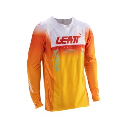 Camiseta Leatt Moto 5.5 UltraWeld V26/V27 S / Naranja V26