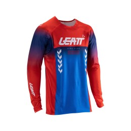 Camiseta Leatt Moto 5.5 UltraWeld V26/V27 S / Royal/Rojo V26