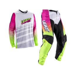 Kit Leatt Moto 3.5 Mini V26 XS/EU110/120cm / Retro Rosa