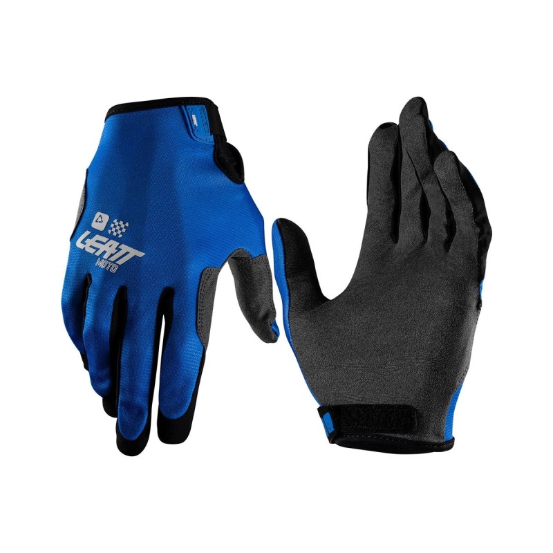 Guantes Leatt Moto 1.5 GripR Azul - LB602701048