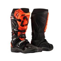 Botas Leatt Moto 5.5 FlexLock Enduro Evo US7/EU40.5 / Negro/Naranja