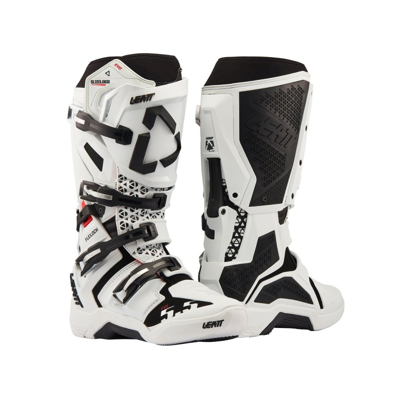 Botas Leatt Moto 5.5 FlexLock Evo Blanco - LB302730012