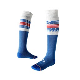 Calcetines Leatt Moto Stripes Azul