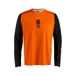 Camiseta Leatt Moto 4.5 Enduro - LB50270005 S / Speed Naranja