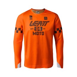 Camiseta Leatt Moto 4.5 Enduro X-flow S / Speed Naranja