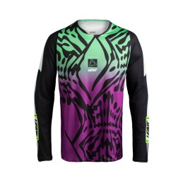 Camiseta Leatt Moto 4.5 Lite V26/V27 S / LeoPard Morado