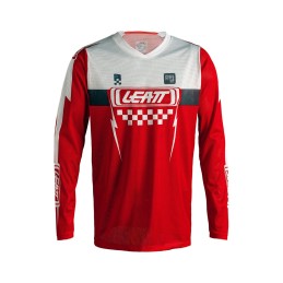 Camiseta Leatt Moto 4.5 X-Flow V26/V27 S / Speed Rojo