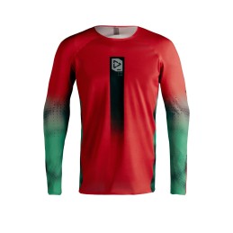 Camiseta Leatt Moto 5.5 UltraWeld V26/V27 S / Fade Rojo