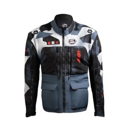Chaqueta Leatt Moto 5.5 Enduro Camo Gris - LB502700022