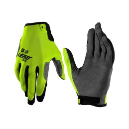 Guantes Leatt Moto 1.5 GripR V27 S / Amarillo Neón