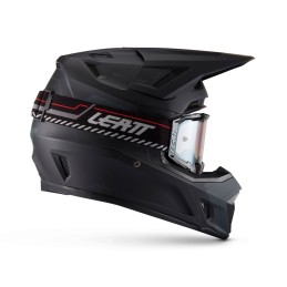Kit Casco + Gafas Leatt Moto 7.5 Cardo 53-54cm Stealth Negro