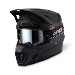 Kit Casco + Gafas Leatt Moto 7.5 XS / Stealth Negro