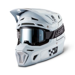 Kit Casco + Gafas Leatt Moto 8.5 XS / Gris
