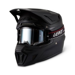 Kit Casco + Gafas Leatt Moto 8.5 XS / Satin Negro