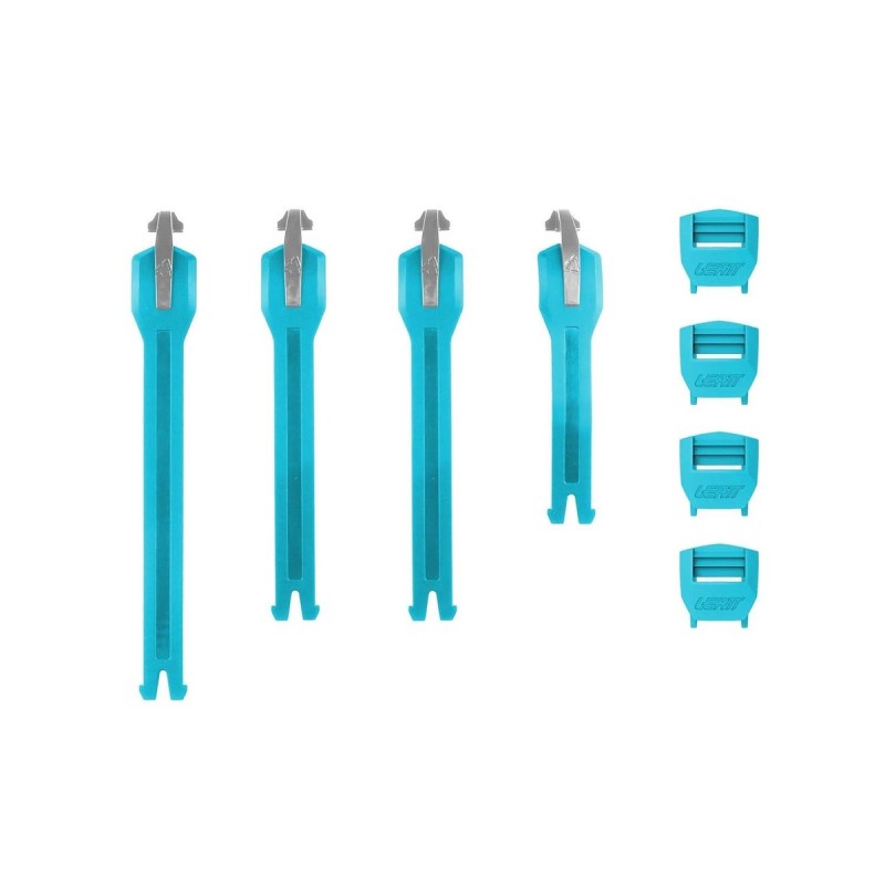 Kit Correas Leatt 5.5 Azul Cheetah 4-pcs