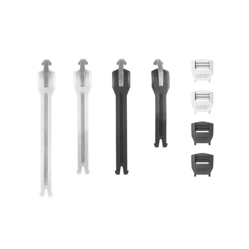 Kit Correas Leatt 5.5 Blanco 2 pcs + Graphene 2 pcs