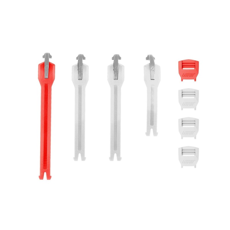 Kit de Correas Leatt 5.5 Blanco 3+Rojo 1-pzs