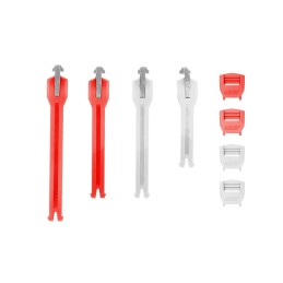 Kit de Correas Leatt 5.5 JW 22 Gris 3 pzs+ 1 Rojo
