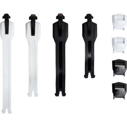 Kit de Correas Leatt Moto 4.5 Blanco 2+Negro 2-pcs