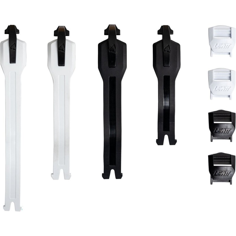 Kit de Correas Leatt Moto 4.5 Blanco 2+Negro 2-pcs