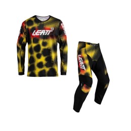 Kit Equipación Leatt Moto 3.5 LeoPard Amarillo - LB502700142
